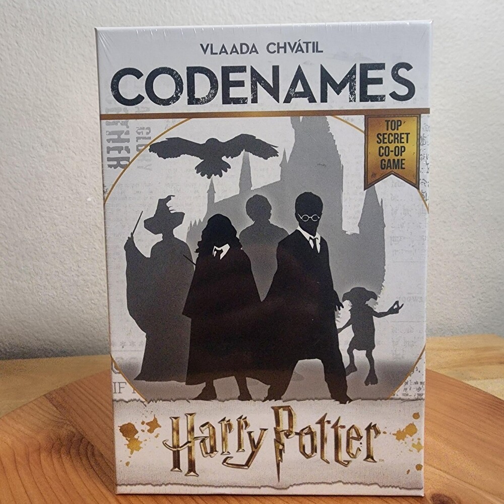 Codenames Harry Potter Board Game USAopoly Co-op Word Game New Sealed Ages 11+